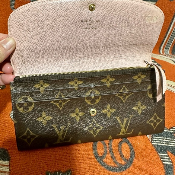 LOUIS VUITTON❤️🌟SN4139 MONOGRAM SNAP CLOSURE LONG WALLET⭐️ - Picture 5 of 8